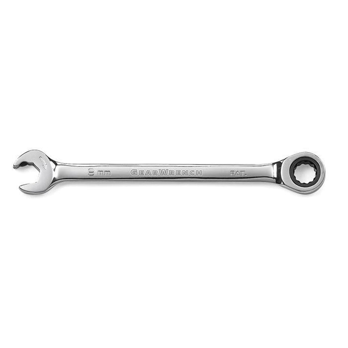 GEARWRENCH - 9MM 72-TOOTH 12 POINT OPEN END RATCHETING COMBINATION WRENCH - 85509