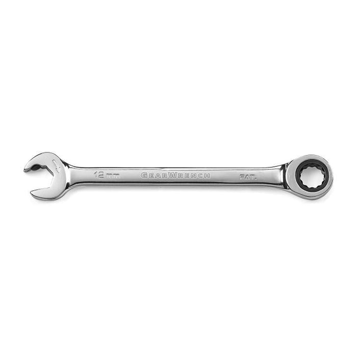 GEARWRENCH - 12MM 72-TOOTH 12 POINT OPEN END RATCHETING COMBINATION WRENCH - 85512D