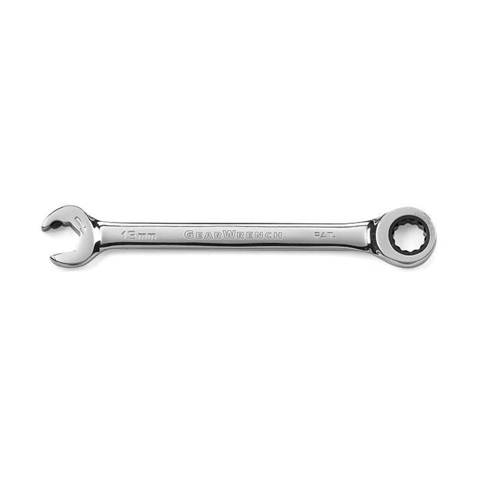 GEARWRENCH - 13MM 72-TOOTH 12 POINT OPEN END RATCHETING COMBINATION WRENCH - 85513
