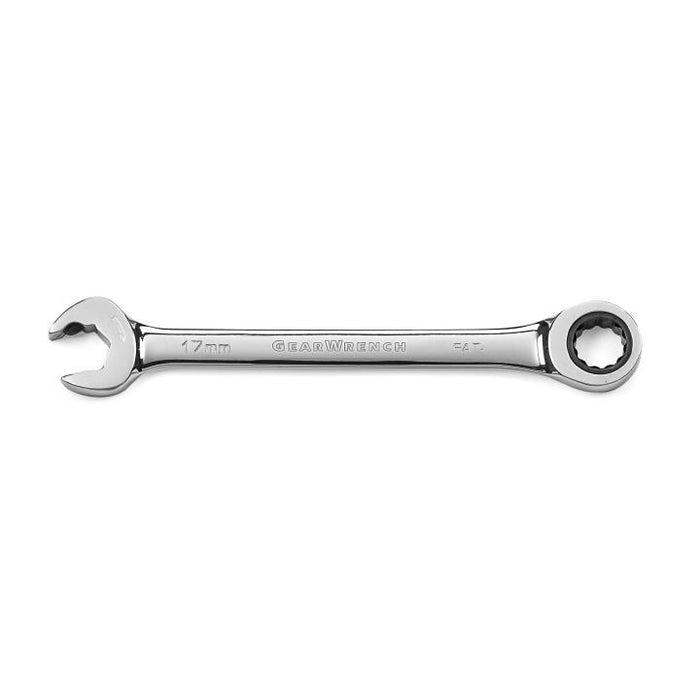 GEARWRENCH - 17MM 72-TOOTH 12 POINT OPEN END RATCHETING COMBINATION WRENCH - 85517