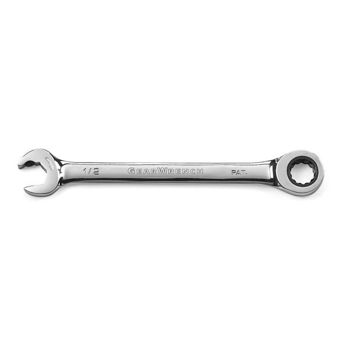 GEARWRENCH - 1/2" 72-TOOTH 12 POINT OPEN END RATCHETING COMBINATION WRENCH - 85576