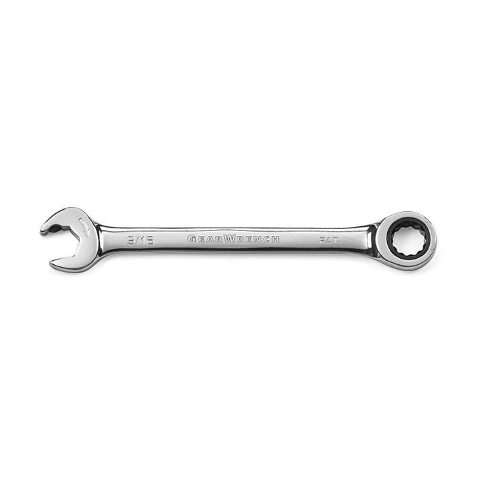 GEARWRENCH - 9/16" 72-TOOTH 12 POINT OPEN END RATCHETING COMBINATION WRENCH - 85578