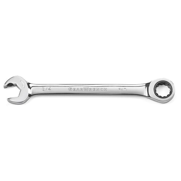 GEARWRENCH - 3/4" 72-TOOTH 12 POINT OPEN END RATCHETING COMBINATION WRENCH - 85584