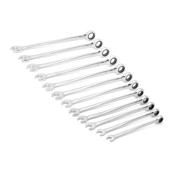 GEARWRENCH - 12 PIECE 72-TOOTH 12 POINT XL X-BEAM™ RATCHETING COMBINATION METRIC WRENCH SET - 85888