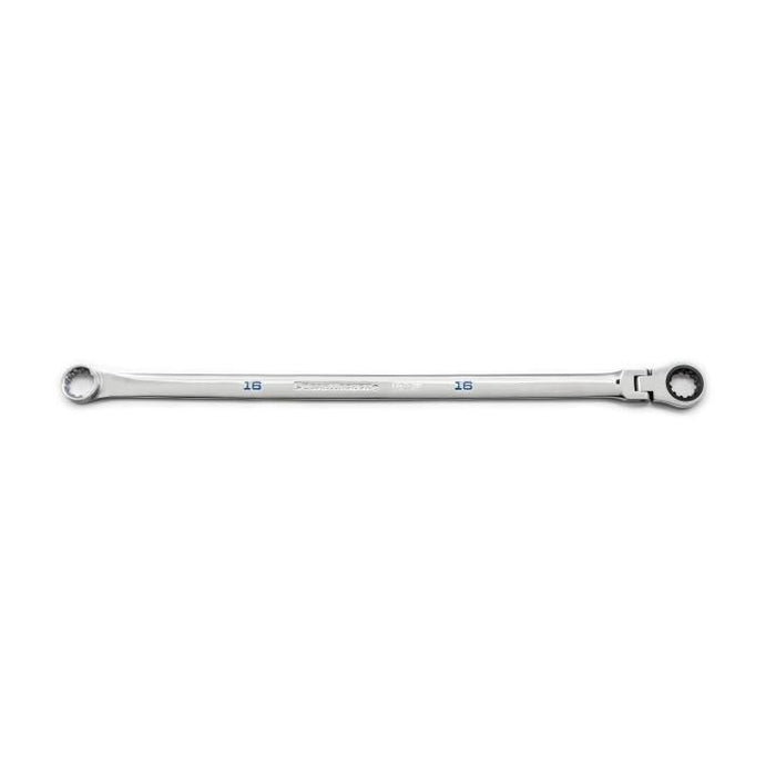 GEARWRENCH - 16MM 120XP™ UNIVERSAL SPLINE XL GEARBOX™ FLEX HEAD RATCHETING WRENCH - 86116