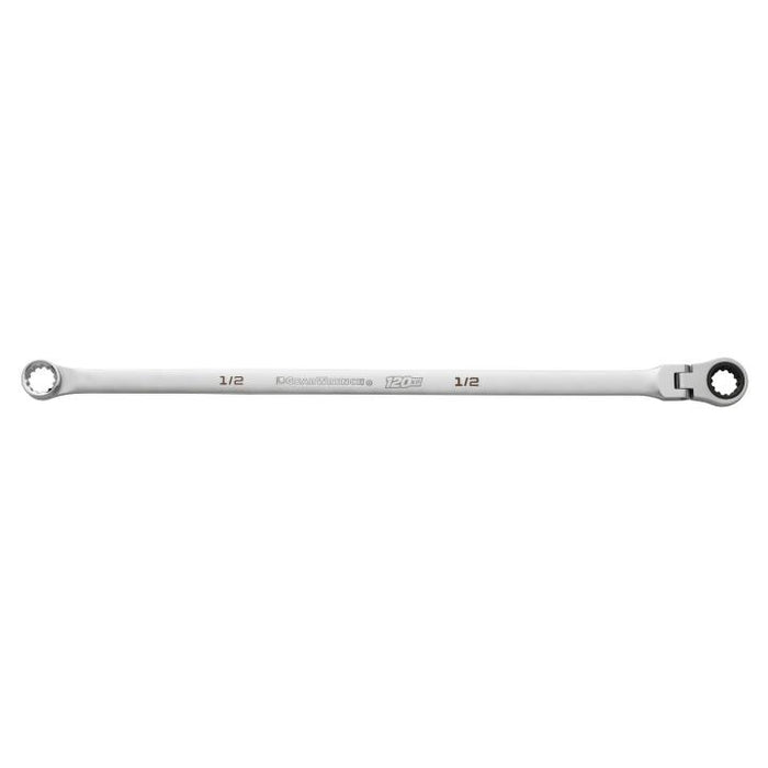 GEARWRENCH - 1/2" 120XP™ UNIVERSAL SPLINE XL GEARBOX™ FLEX HEAD RATCHETING WRENCH - 86133