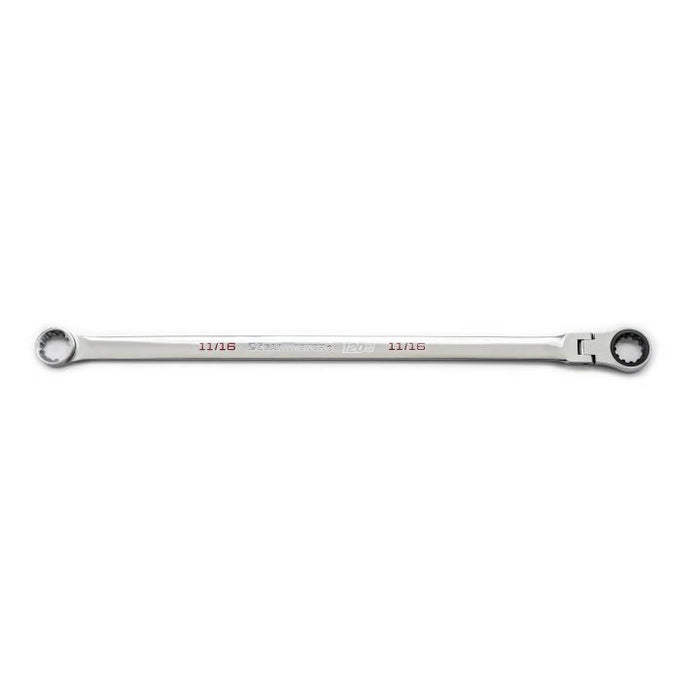 GEARWRENCH - 11/16" 120XP™ UNIVERSAL SPLINE XL GEARBOX™ FLEX HEAD RATCHETING WRENCH - 86136