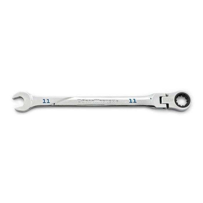 GEARWRENCH - 11MM 120XP™ UNIVERSAL SPLINE XL FLEX HEAD RATCHETING COMBINATION WRENCH - 86211