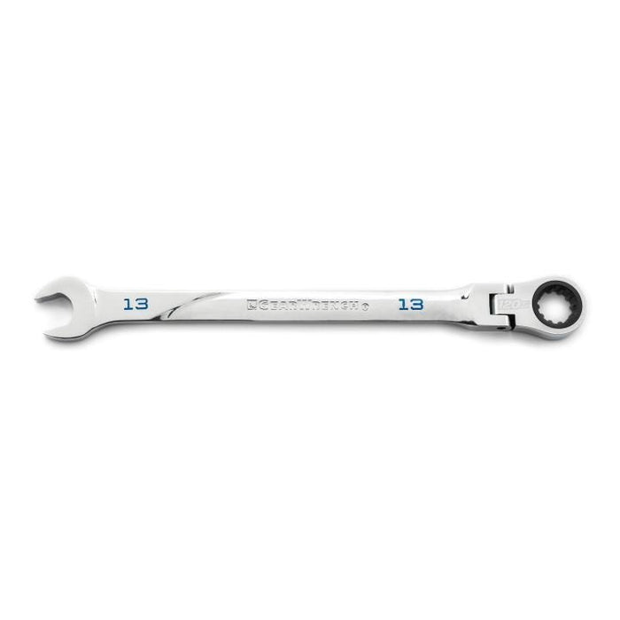 GEARWRENCH - 13MM 120XP™ UNIVERSAL SPLINE XL FLEX HEAD RATCHETING COMBINATION WRENCH - 86213