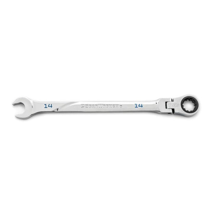 GEARWRENCH - 14MM 120XP™ UNIVERSAL SPLINE XL FLEX HEAD RATCHETING COMBINATION WRENCH - 86214