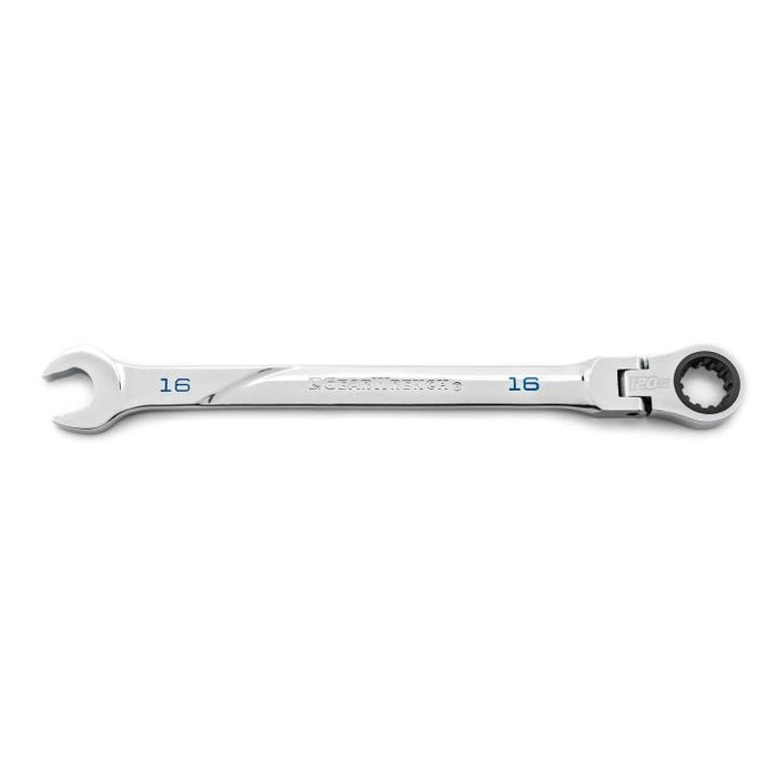 GEARWRENCH - 16MM 120XP™ UNIVERSAL SPLINE XL FLEX HEAD RATCHETING COMBINATION WRENCH - 86216