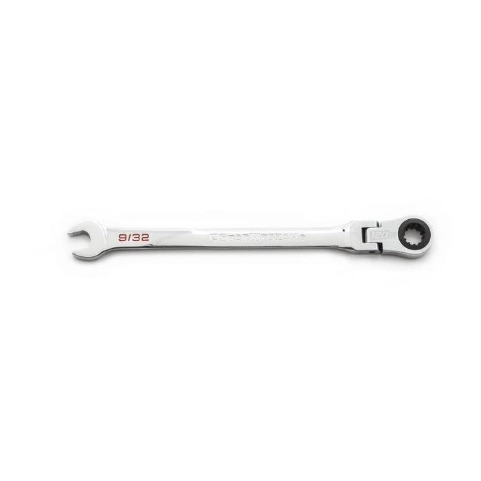 GEARWRENCH - 9/32" 120XP™ UNIVERSAL SPLINE XL FLEX HEAD RATCHETING COMBINATION WRENCH - 86233