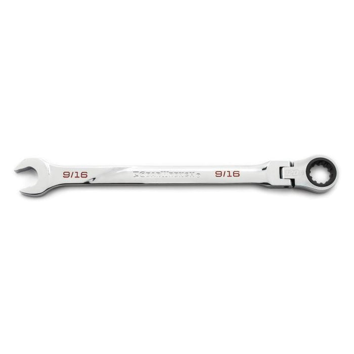 GEARWRENCH - 9/16" 120XP™ UNIVERSAL SPLINE XL FLEX HEAD RATCHETING COMBINATION WRENCH - 86239