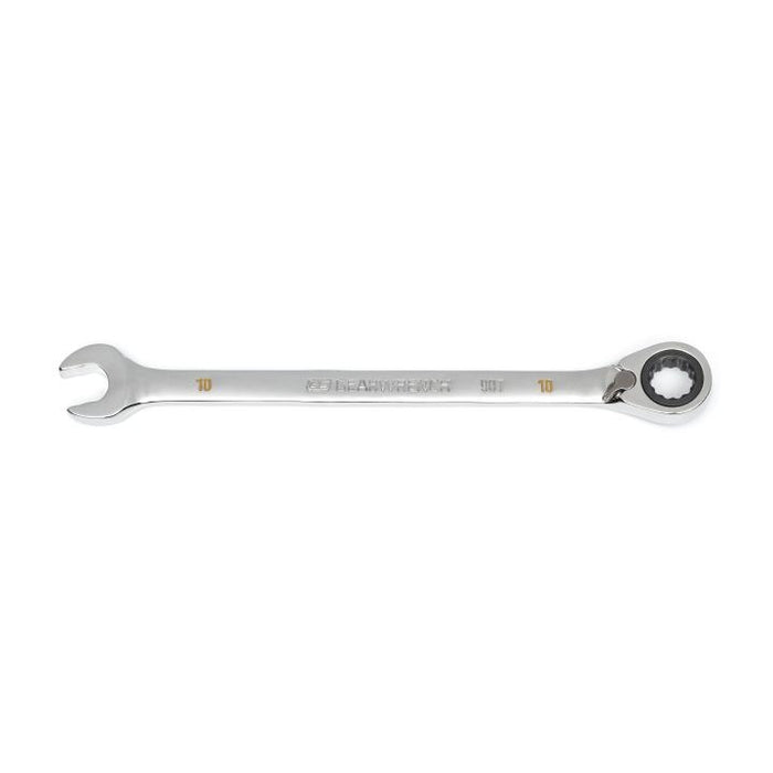 GEARWRENCH - 10MM 90-TOOTH 12 POINT REVERSIBLE RATCHETING WRENCH - 86610