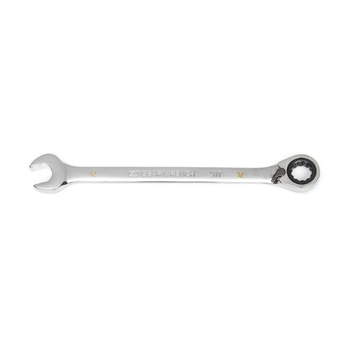 GEARWRENCH - 12MM 90-TOOTH 12 POINT REVERSIBLE RATCHETING WRENCH - 86612