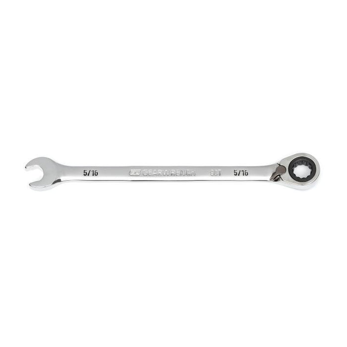 GEARWRENCH - 5/16" 90-TOOTH 12 POINT REVERSIBLE RATCHETING WRENCH - 86641