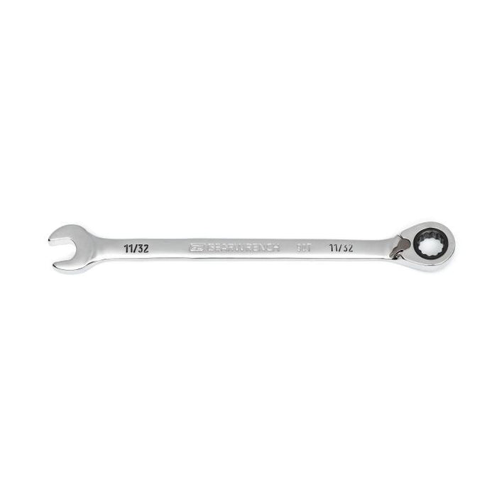 GEARWRENCH - 11/32" 90-TOOTH 12 POINT REVERSIBLE RATCHETING WRENCH - 86642