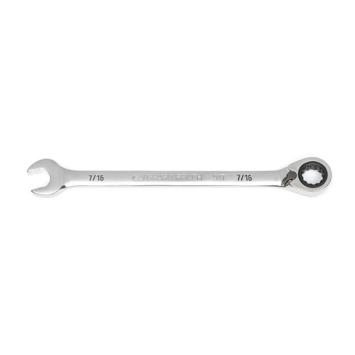 GEARWRENCH - 7/16" 90-TOOTH 12 POINT REVERSIBLE RATCHETING WRENCH - 86644