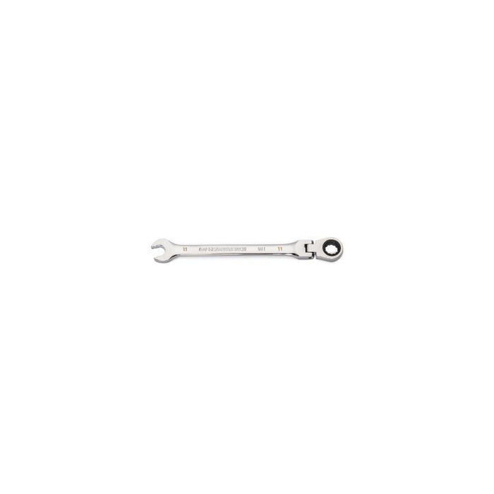 GEARWRENCH - 11MM 90-TOOTH 12 POINT FLEX HEAD RATCHETING COMBINATION WRENCH - 86711