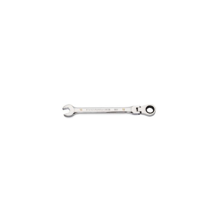 GEARWRENCH - 13MM 90-TOOTH 12 POINT FLEX HEAD RATCHETING COMBINATION WRENCH - 86713
