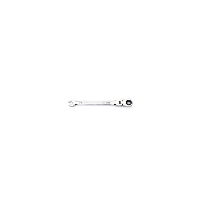 GEARWRENCH - 5/16" 90-TOOTH 12 POINT FLEX HEAD RATCHETING COMBINATION WRENCH - 86741