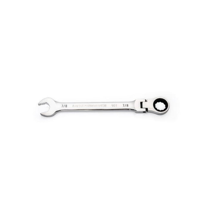GEARWRENCH - 7/8" 90-TOOTH 12 POINT FLEX HEAD RATCHETING COMBINATION WRENCH - 86751