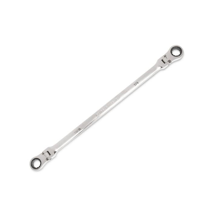 GEARWRENCH - 11/16" X 3/4" 90-TOOTH 12 POINT GEARBOX™ DOUBLE FLEX RATCHETING WRENCH - 86829