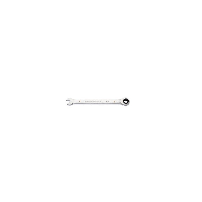 GEARWRENCH - 7MM 90-TOOTH 12 POINT RATCHETING COMBINATION WRENCH - 86907