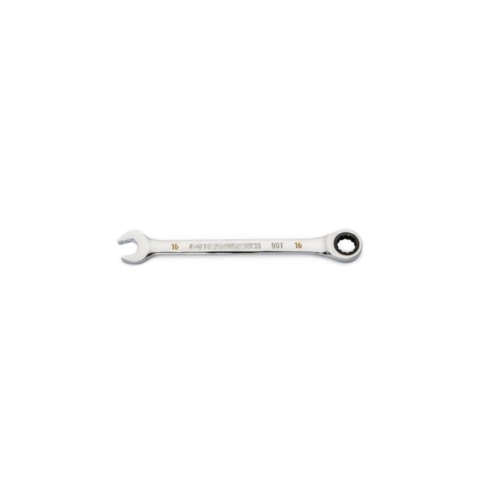 GEARWRENCH - 16MM 90-TOOTH 12 POINT RATCHETING COMBINATION WRENCH - 86916