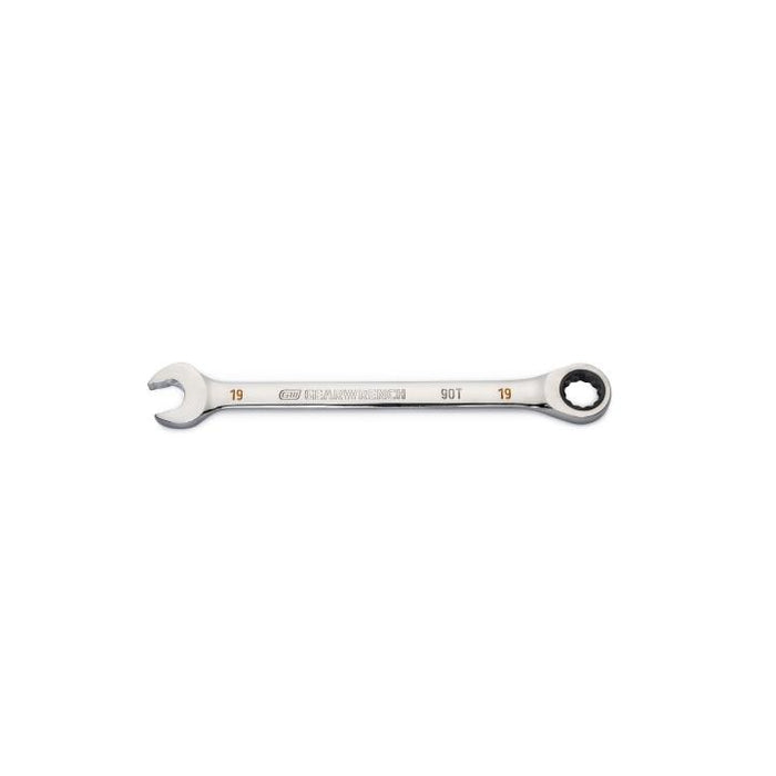 GEARWRENCH - 19MM 90-TOOTH 12 POINT RATCHETING COMBINATION WRENCH - 86919