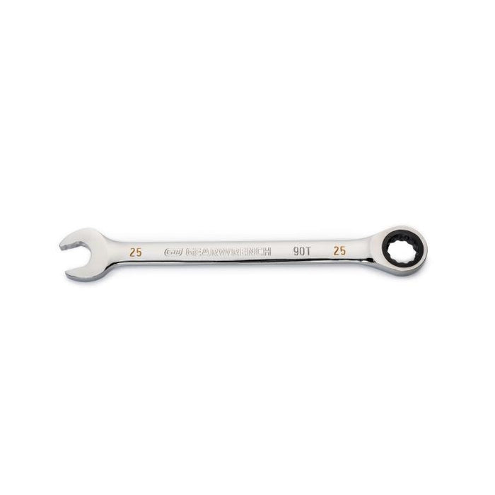 GEARWRENCH - 25MM 90-TOOTH 12 POINT RATCHETING COMBINATION WRENCH - 86925