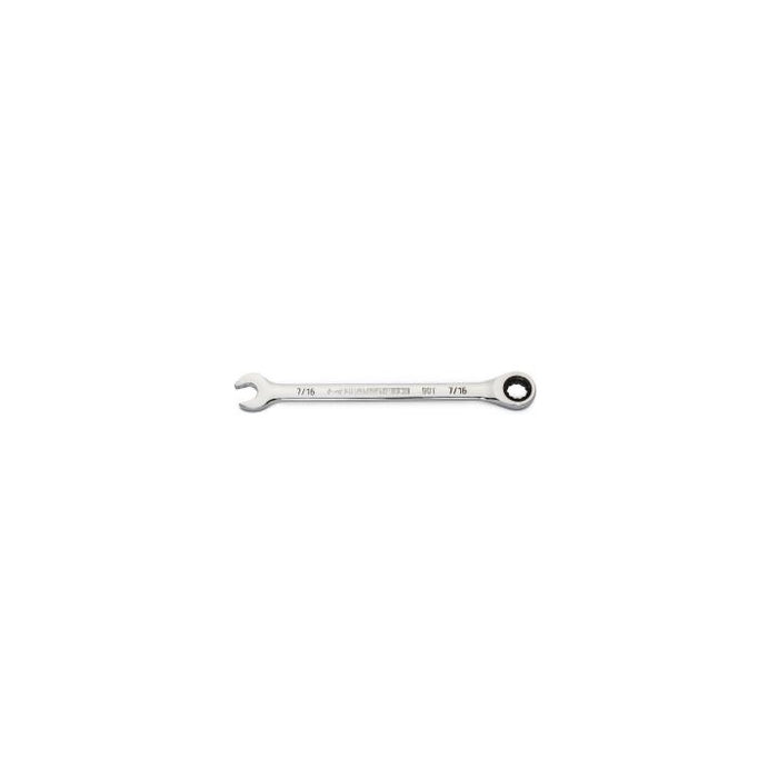 GEARWRENCH - 7/16" 90-TOOTH 12 POINT RATCHETING COMBINATION WRENCH - 86944