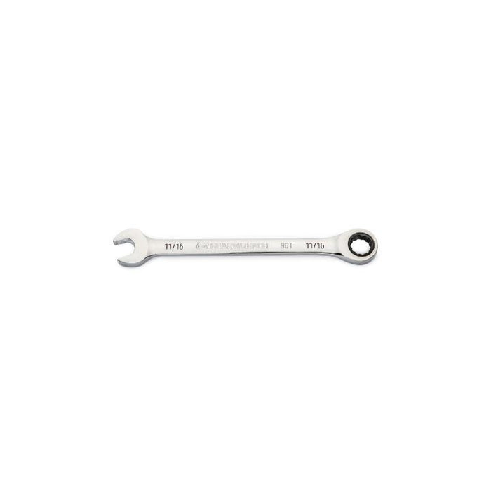 GEARWRENCH - 11/16" 90-TOOTH 12 POINT RATCHETING COMBINATION WRENCH - 86948
