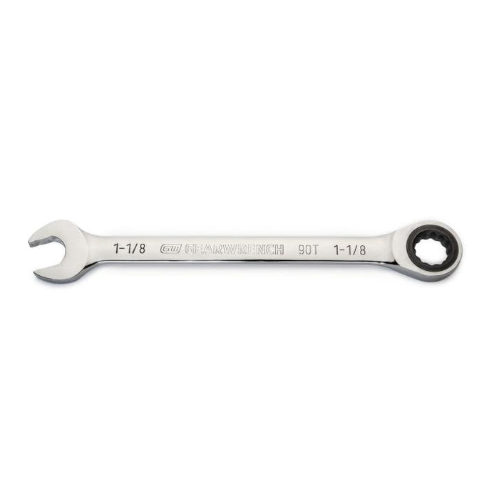 GEARWRENCH - 1-1/8" 90-TOOTH 12 POINT RATCHETING COMBINATION WRENCH - 86955