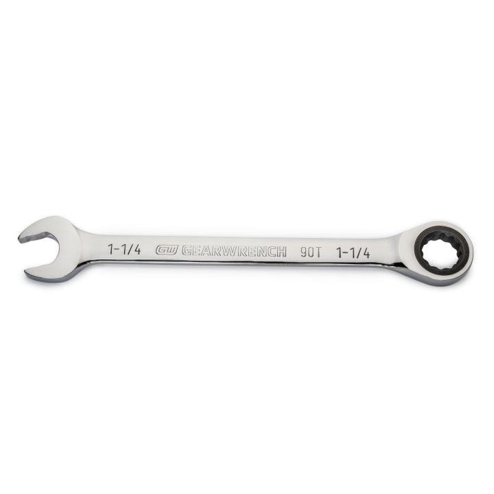 GEARWRENCH - 1-1/4" 90-TOOTH 12 POINT RATCHETING COMBINATION WRENCH - 86956