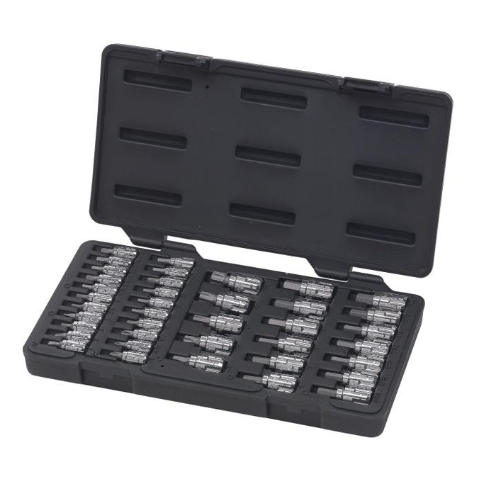 GEARWRENCH - 39 PIECE 1/4" & 3/8" DRIVE PASS-THRU™ STANDARD HEX/SLOTTED/PHILLIPS®/TORX® BIT SAE/METRIC SOCKET SET - 890040