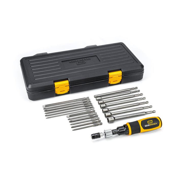 GEARWRENCH - 20 PIECE 1/4" DRIVE TORQUE SCREWDRIVER SET 10-50 IN/LB - 89620