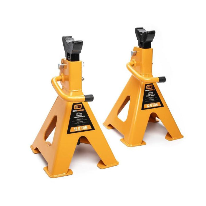 GEARWRENCH - 12-TON HEAVY-DUTY JACK STANDS - 2 PER PACK - GWJS12T