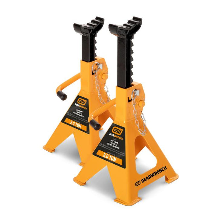 GEARWRENCH - 2-TON HEAVY-DUTY JACK STANDS - 2 PER PACK - GWJS2T