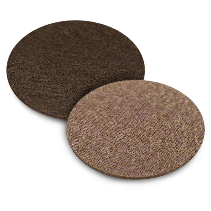 FLEXOVIT -  3" X NH HOOK&LOOP COARSE BROWN ALUMINUM OXIDE SURFACE CONDITIONING DISC - H0412A