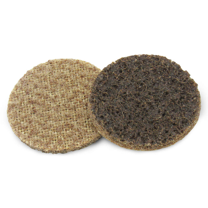 FLEXOVIT -  4" X NH HOOK&LOOP  COARSE BROWN ALUMINUM OXIDE SURFACE CONDITIONING DISC - H0745A