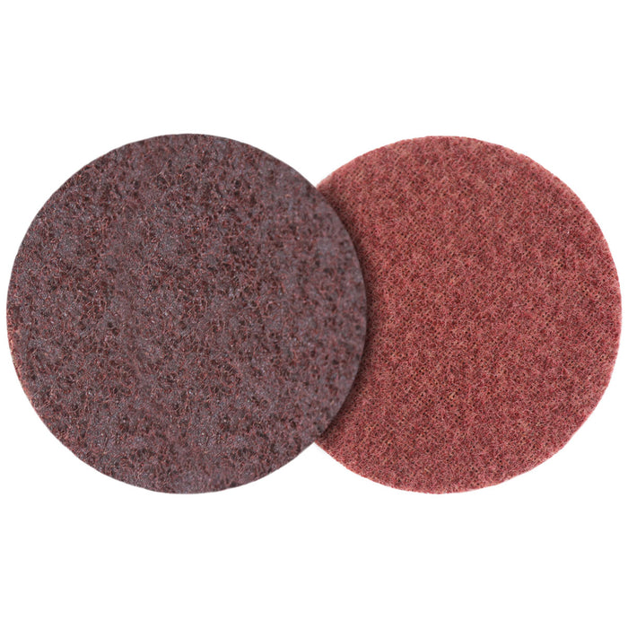 FLEXOVIT -  4" X NH HOOK&LOOP  MEDIUM MAROON ALUMINUM OXIDE SURFACE CONDITIONING DISC - H0745B