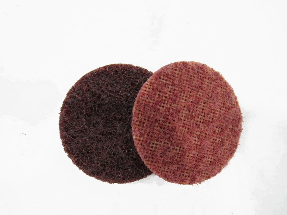 FLEXOVIT -  2" X NH HOOK&LOOP MEDIUM MAROON ALUMINUM OXIDE SURFACE CONDITIONING DISC - H0745K