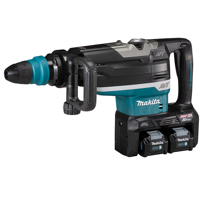 MAKITA - 80V(40VX2)MAX XGT BRUSHLESS 2" ROTARY HAMMER SDS-MAX, 4.0AH X2KIT - HR006GM203