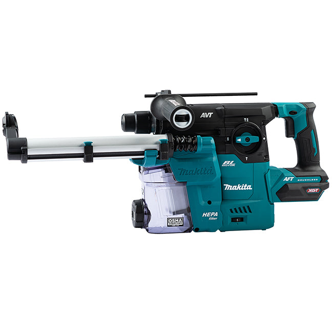 MAKITA - 40VMAX XGT BRUSHLESS 1-3/16" ROTARY HAMMER SDS-PLUS W/AWS, DX10, TOOL ONLY
 - HR008GZ05