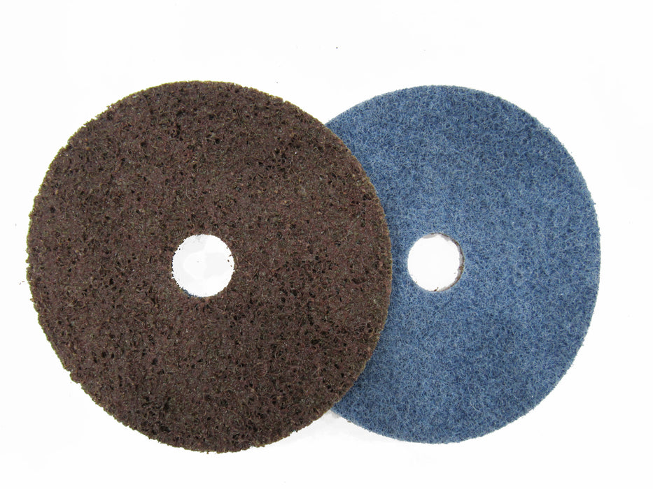 FLEXOVIT -  4-1/2" X 7/8"  COARSE BROWN ALUMINUM OXIDE SURFACE CONDITIONING DISC - HSC45C