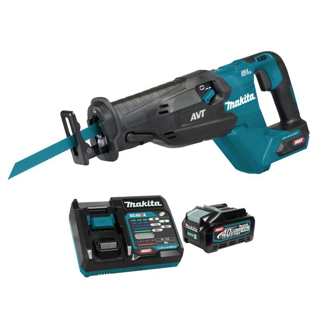 MAKITA - 40VMAX XGT BRUSHLESS RECIPROCATING SAW, 4.0AH X1KIT - JR002GM102