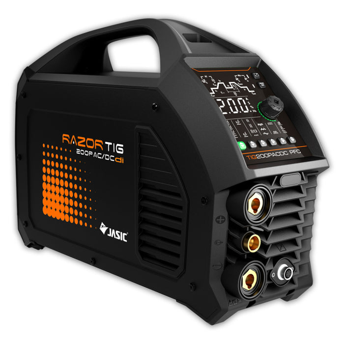 RAZORWELD - 200DACDC DIGITAL TIG/ARC INVERTER COMPLETE - JRW200PAC/DCDI