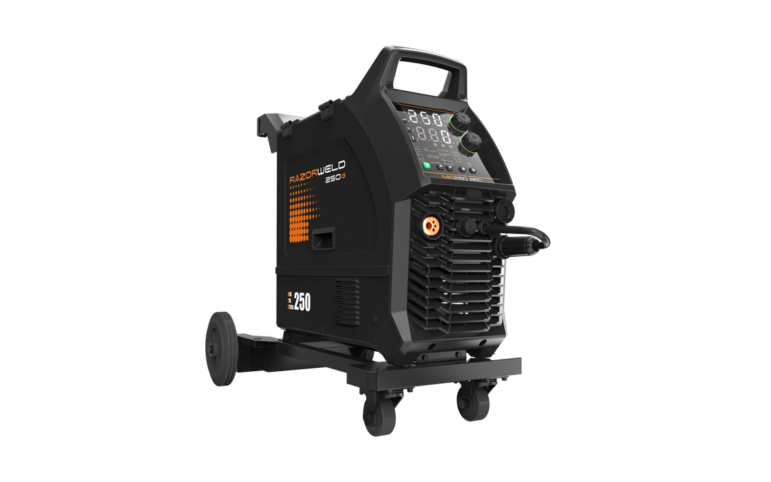 RAZORWELD - 250 DIGITAL AMP MIG/ARC/TIG INVERTER C/W TIG TORCH - JRW250DIT