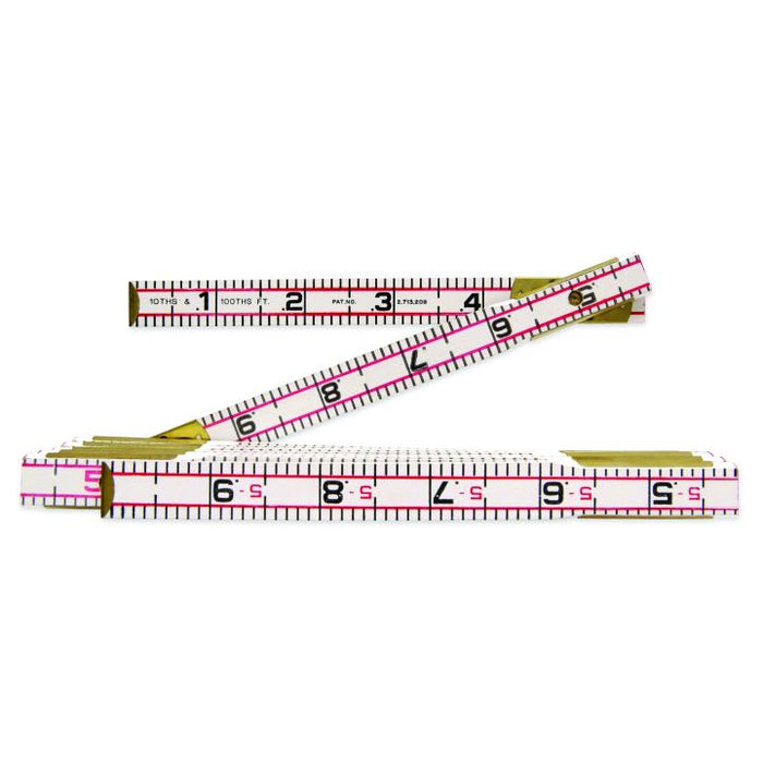 LUFKIN WOOD RULE,FOLD 5/8X6 REDEND ENG - 1066DN